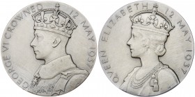 Great Britain. Matte Proof Coronation Medal, 1937