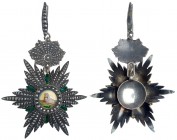 Iran. Ghajar, Neck Badge, Lion and Sun Order. VF