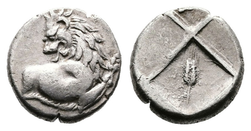 Thrace. Thracian Chersonese, circa 386-338 BC. AR Hemidrachm (Silver, 13 mm, 2.3...