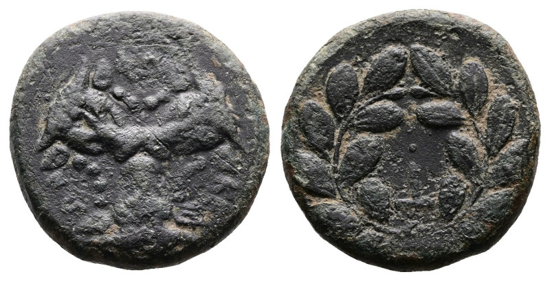 Phokis. Federal Coinage, circa 351 BC and later. AE (Bronze, 21.9 mm, 8.27 g). P...