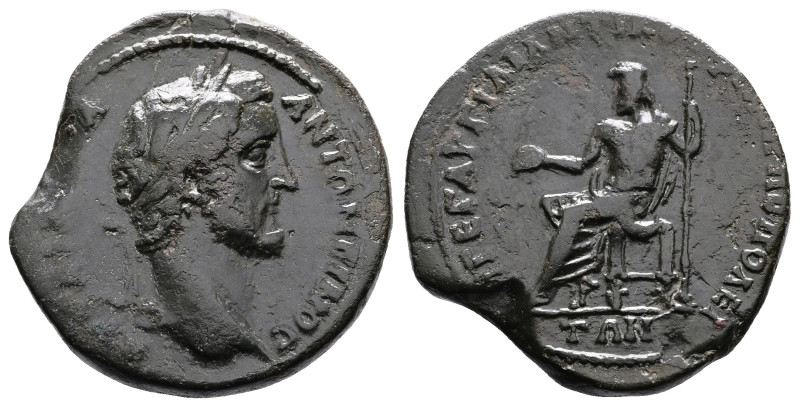 Thrace. Philippopolis. Antoninus Pius, AD 138-161. AE (Bronze, 31.8 mm, 20.31 g....