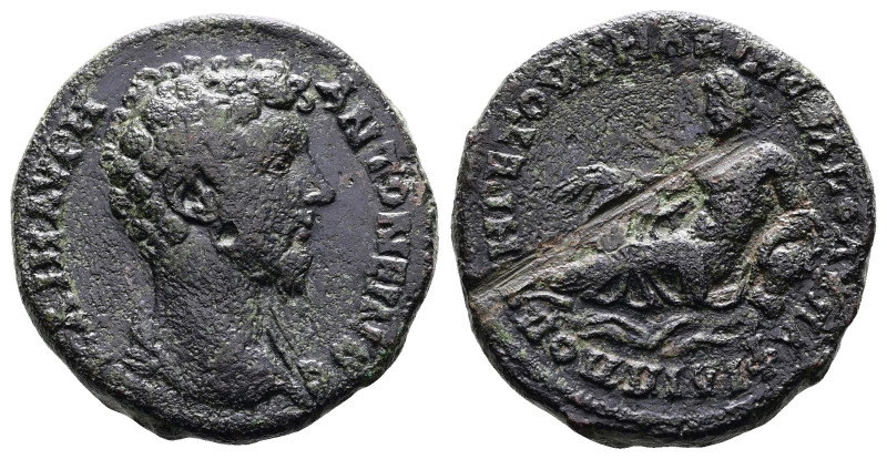 Thrace. Philippopolis. Marcus Aurelius, AD 161-180. AE (Bronze, 30.2 mm, 19.92 g...