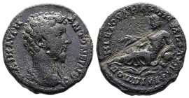 Thrace. Philippopolis. Marcus Aurelius, AD 161-180. AE (Bronze, 30.2 mm, 19.92 g.). Q. Tullius Maximus, governor, AD 161-164. ΑΥ ΚΑΙ Μ ΑΥΡΗ ΑΝΤΩΝΕΙΝOϹ...