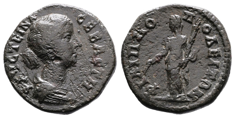 Thrace. Philippopolis. Faustina II Junior, Augusta, AD 147-175. AE (Bronze, 24.8...