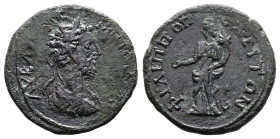 Thrace. Philippopolis. Commodus, AD 177-192. AE (Bronze, 25.7 mm, 9.43 g.). ΑΥ Κ[ΑΙ Μ ΑΥΡ] ΚΟΜΟΔΟϹ, laureate head of Commodus to right. Rev. ΦΙΛΙΠΠΟΠ ...
