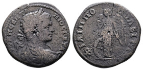 Thrace. Philippopolis. Geta, AD 209-211. AE (Bronze, 29 mm, 14.11 g.). AYT K Π CEΠTI-MIOC ΓETAC, Laureate and draped bust of Geta to right. Rev. ΦIΛIΠ...