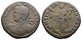 Thrace. Philippopolis. Caracalla, AD 198-217. AE (Bronze, 29.4 mm, 14.51 g.). Struck 209-211. ANTΩNINOC AVT K M AVPH, laureate, draped and cuirassed b...