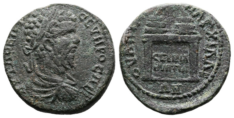 Thrace. Anchialus. Septimius Severus, AD 193-211. AE (Bronze, 27.7 mm, 13.09 g.)...