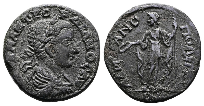 Thrace. Hadrianopolis. Gordian III, AD 238-244. AE (Bronze, 27 mm, 11.04 g). ΑΥΤ...