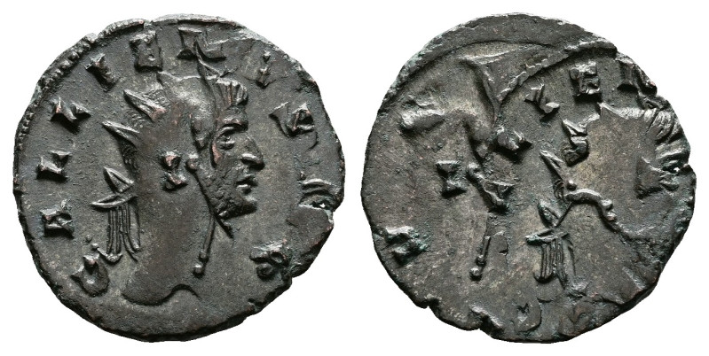 Gallienus, AD 266-268. Sole Reign. Milan ? mint. Bronze Antoninianus. (19 mm, 2....