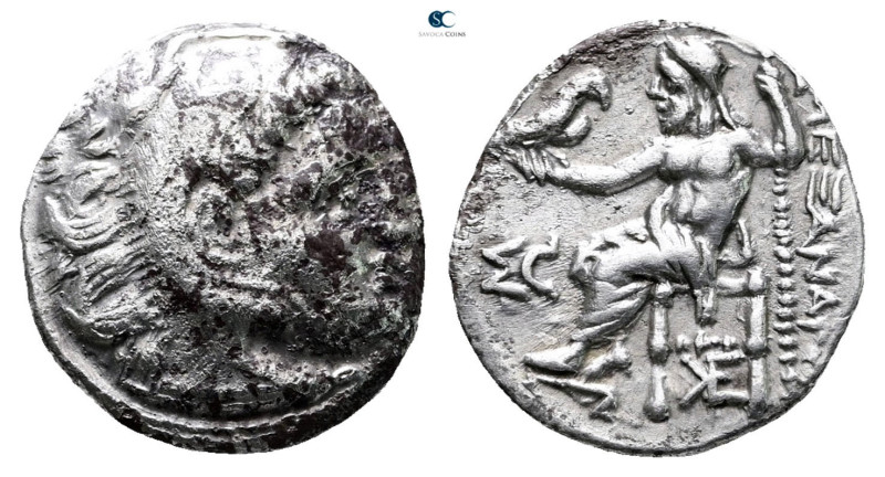 Kings of Macedon. Kolophon. Alexander III "the Great" 336-323 BC. 
Drachm AR
...