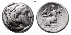 Kings of Macedon. Lampsakos. Alexander III "the Great" 336-323 BC. Drachm AR