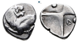 The Thracian Chersonese. Chersonesos circa 386-338 BC. Contemporary barbaric imitation. Hemidrachm AR