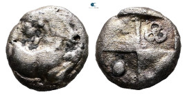 The Thracian Chersonese. Chersonesos circa 376-338 BC. Hemidrachm AR