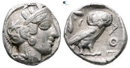 Attica. Athens circa 454-404 BC. Tetradrachm AR
