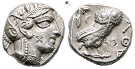 Attica. Athens circa 454-404 BC. Tetradrachm AR