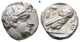 Attica. Athens circa 454-404 BC. Tetradrachm AR