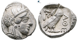 Attica. Athens circa 454-404 BC. Tetradrachm AR
