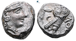 Attica. Athens circa 355-294 BC. Tetradrachm AR
