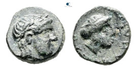 Aiolis. Autokane circa 400-300 BC. Bronze Æ