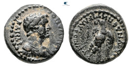 Lydia. Blaundos. Domitian as Caesar AD 69-81. Tiberius Claudius Phoenix, magistrate. Bronze Æ