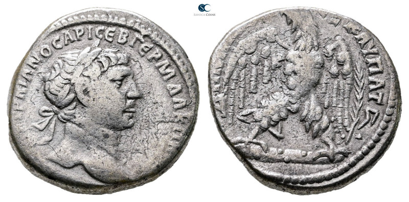 Seleucis and Pieria. Antioch. Trajan AD 98-117. 
Tetradrachm AR

25 mm, 14,35...