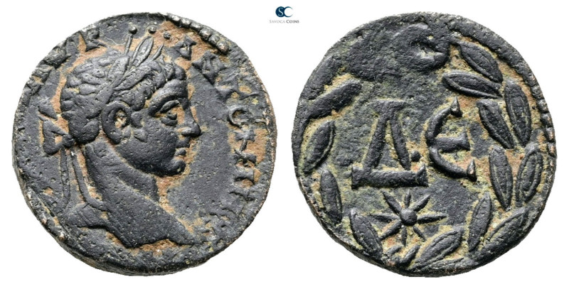 Seleucis and Pieria. Antioch. Elagabal AD 218-222. 
Bronze Æ

19 mm, 5,88 g
...