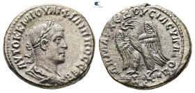 Seleucis and Pieria. Antioch. Philip II AD 247-249. Billon-Tetradrachm
