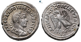 Seleucis and Pieria. Antioch. Philip II AD 247-249. Billon-Tetradrachm
