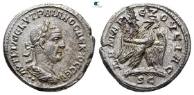 Seleucis and Pieria. Antioch. Trajan Decius AD 249-251. Billon-Tetradrachm