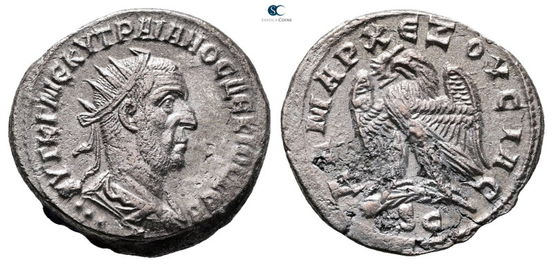 Seleucis and Pieria. Antioch. Trajan Decius AD 249-251. 
Billon-Tetradrachm

...