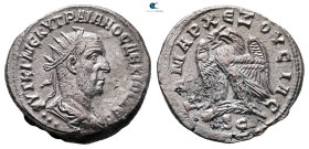 Seleucis and Pieria. Antioch. Trajan Decius AD 249-251. Billon-Tetradrachm