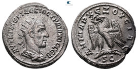 Seleucis and Pieria. Antioch. Trajan Decius AD 249-251. Billon-Tetradrachm