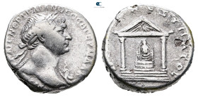Arabia. Bostra. Trajan AD 98-117. Tridrachm AR