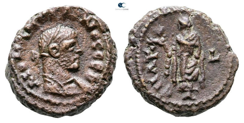 Egypt. Alexandria. Diocletian AD 284-305. 
Potin Tetradrachm

20 mm, 6,78 g
...