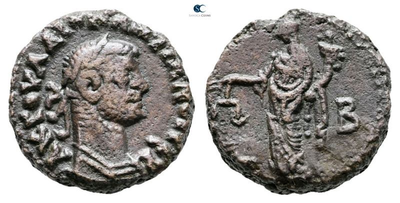 Egypt. Alexandria. Diocletian AD 284-305. 
Potin Tetradrachm

19 mm, 7,22 g
...