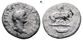 Domitian as Caesar AD 69-81. Rome. Denarius AR
