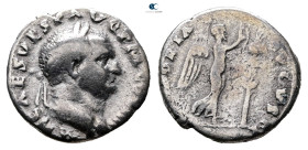 Vespasian AD 69-79. Rome. Denarius AR