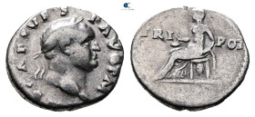 Vespasian AD 69-79. Rome. Denarius AR