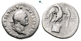 Vespasian AD 69-79. Rome. Denarius AR