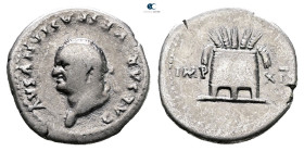 Vespasian AD 69-79. Rome. Denarius AR