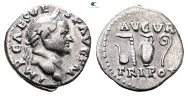 Vespasian AD 69-79. Rome. Denarius AR