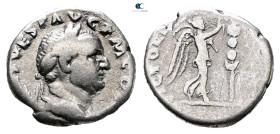 Vespasian AD 69-79. Rome. Denarius AR