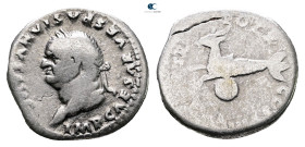 Vespasian AD 69-79. Rome. Denarius AR