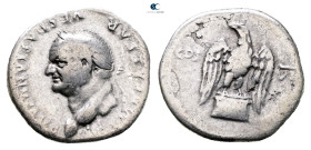 Vespasian AD 69-79. Rome. Denarius AR