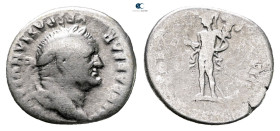 Vespasian AD 69-79. Rome. Denarius AR