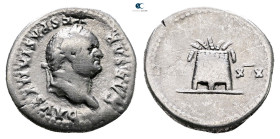 Vespasian AD 69-79. Rome. Denarius AR