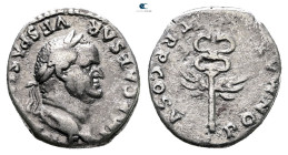 Vespasian AD 69-79. Rome. Denarius AR