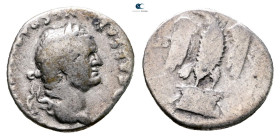 Vespasian AD 69-79. Rome. Denarius AR