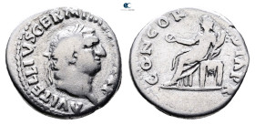 Vitellius AD 69-69. Rome. Denarius AR